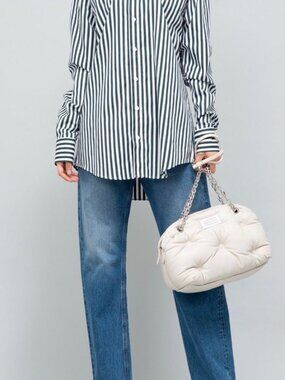 Maison Margiela Signature Stitch Straight Leg Denim Jeans